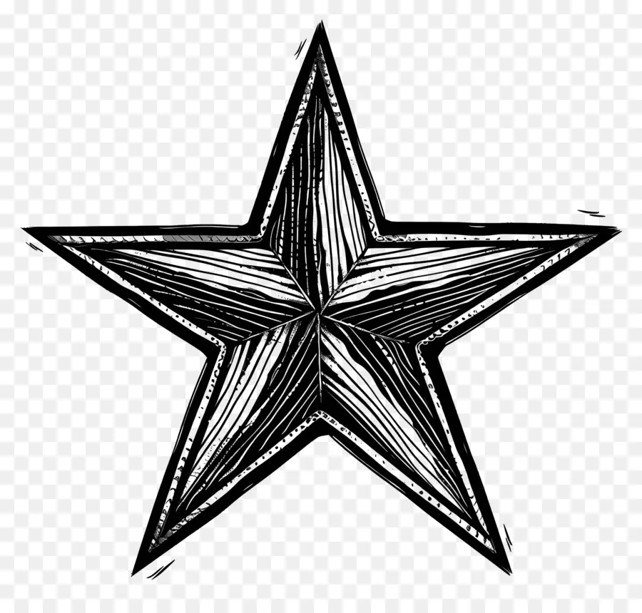 Estrella，Black Star PNG