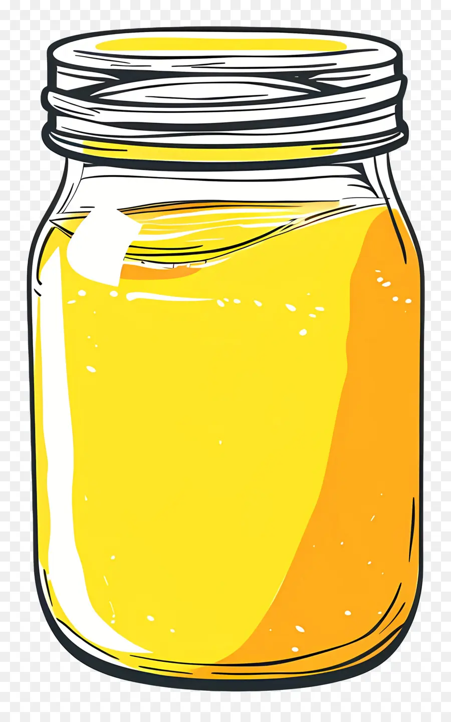 Ghee，Jar Mason PNG