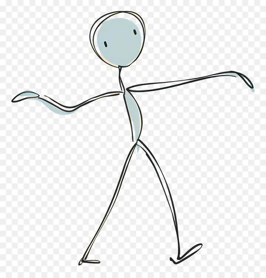 Stickman De Baile，Figura Humana PNG