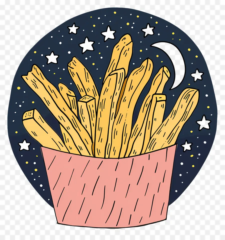 Las Papas Fritas，Taza De Papel PNG