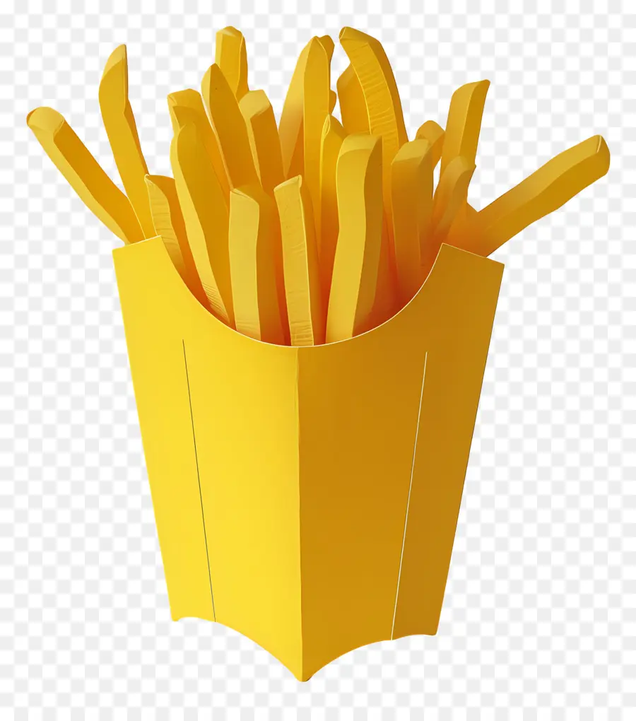 Las Papas Fritas，Comida Rápida PNG