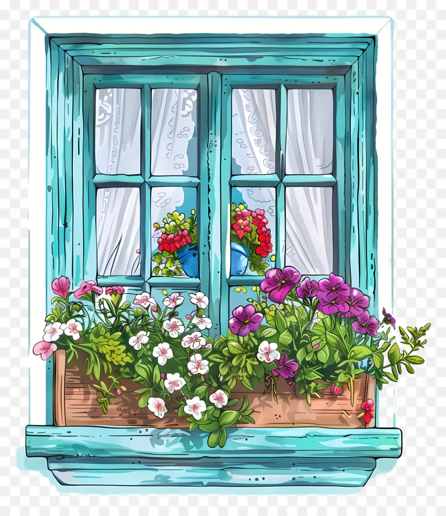 Ventana，Jardín De Ventanas PNG