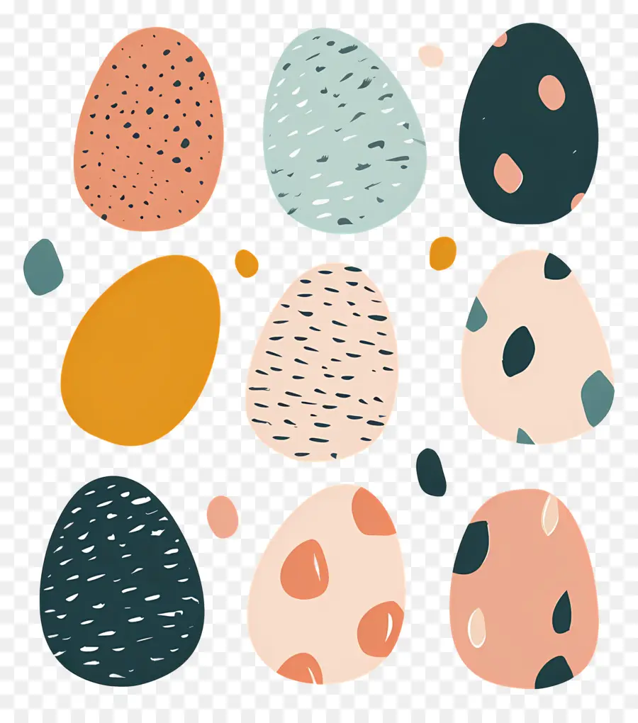 Huevos Teñidos，Los Huevos De Pascua PNG