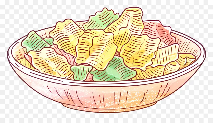 Macarrones，Ensalada PNG