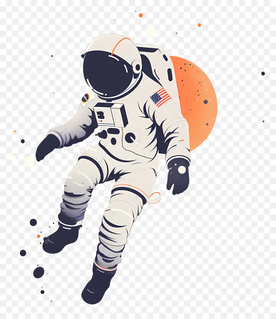 Astronauta En El Espacio，Astronauta PNG