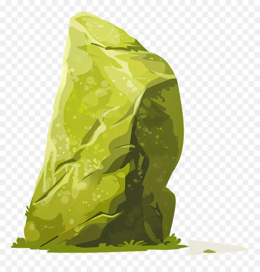 Piedra De Musgo，Piedra Verde PNG