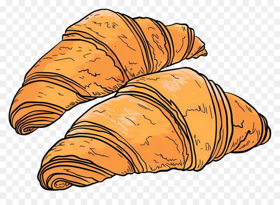 Croissants，Creciente PNG