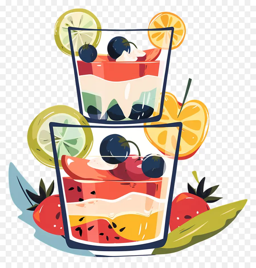 Fruta Perfecta，Fruit Cocktail PNG