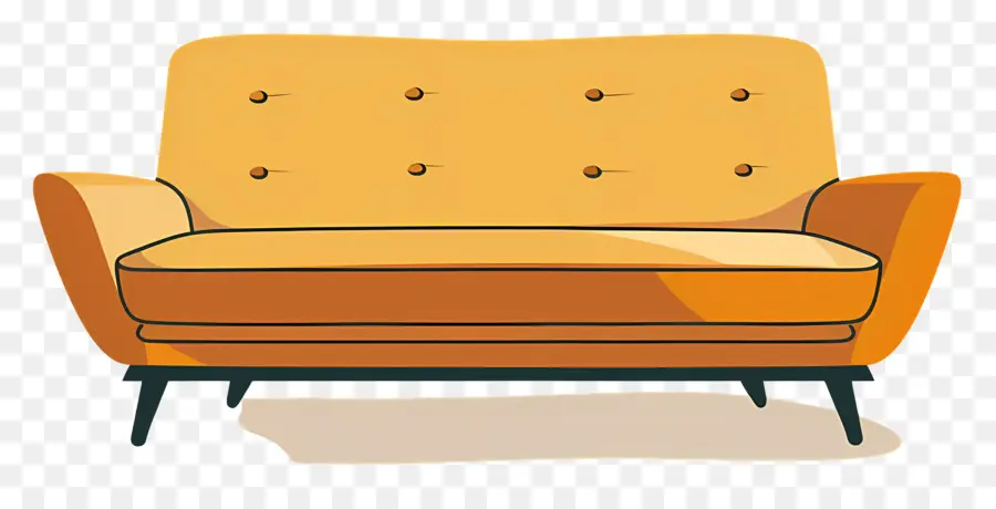 El Sofá，Sillón De Cuero PNG