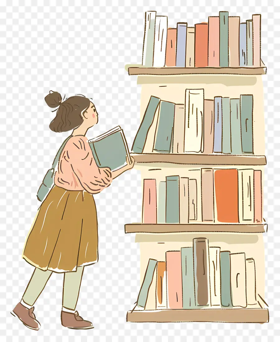 Lady Keening Books，Bookshelf PNG