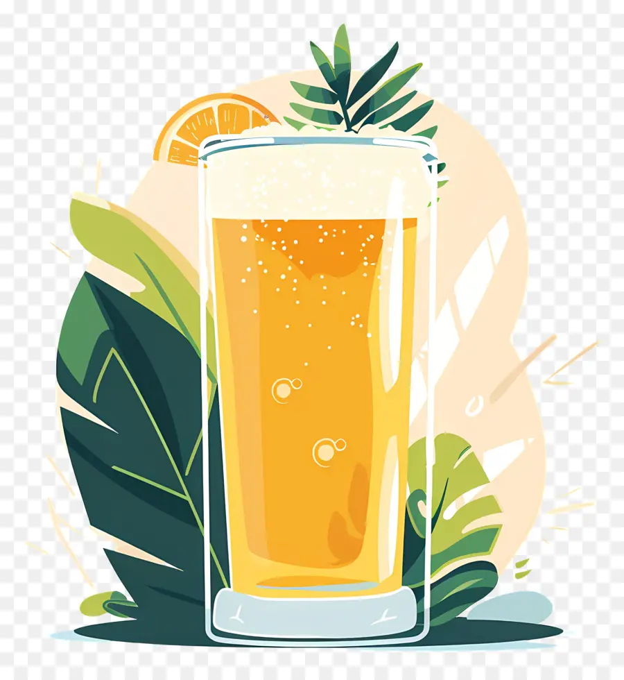 Cerveza De Verano，Vaso De Cerveza PNG