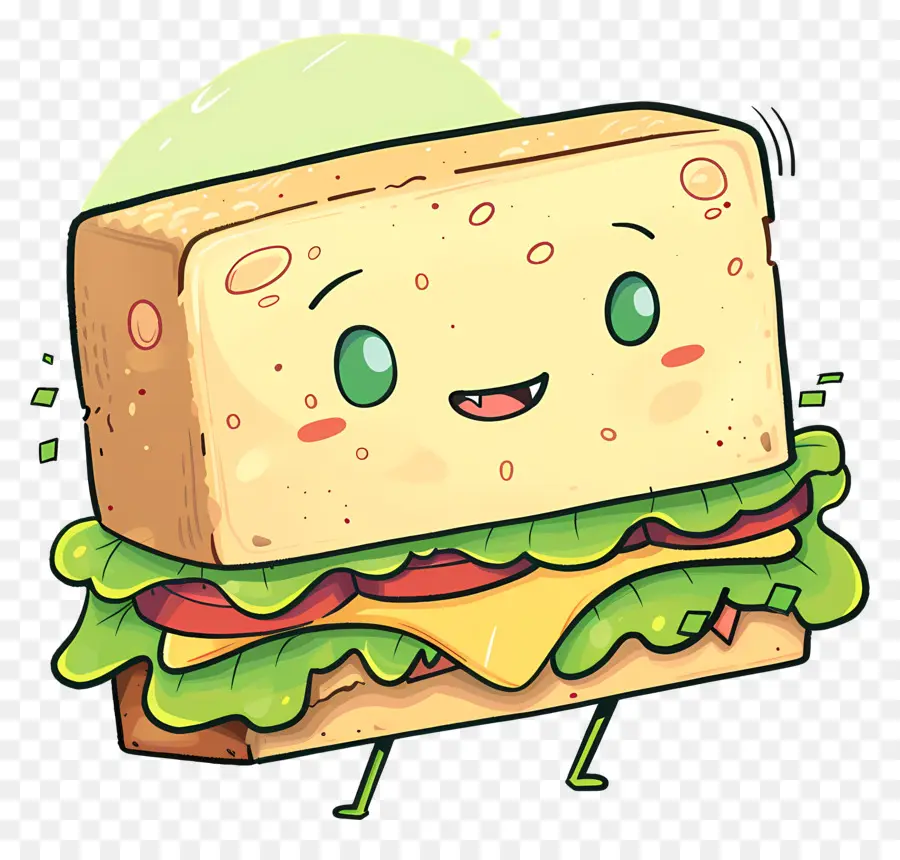 Sándwich De Dibujos Animados，Sandwich PNG