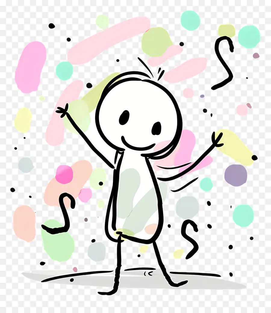 Stickman De Baile，La Historieta PNG