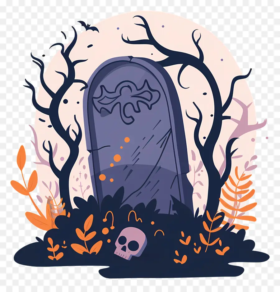 Halloween De Desecho，Graveyard PNG