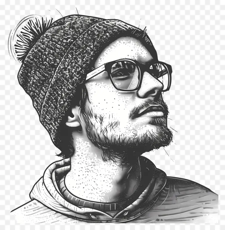 Chico Con Gorro，Hombre PNG