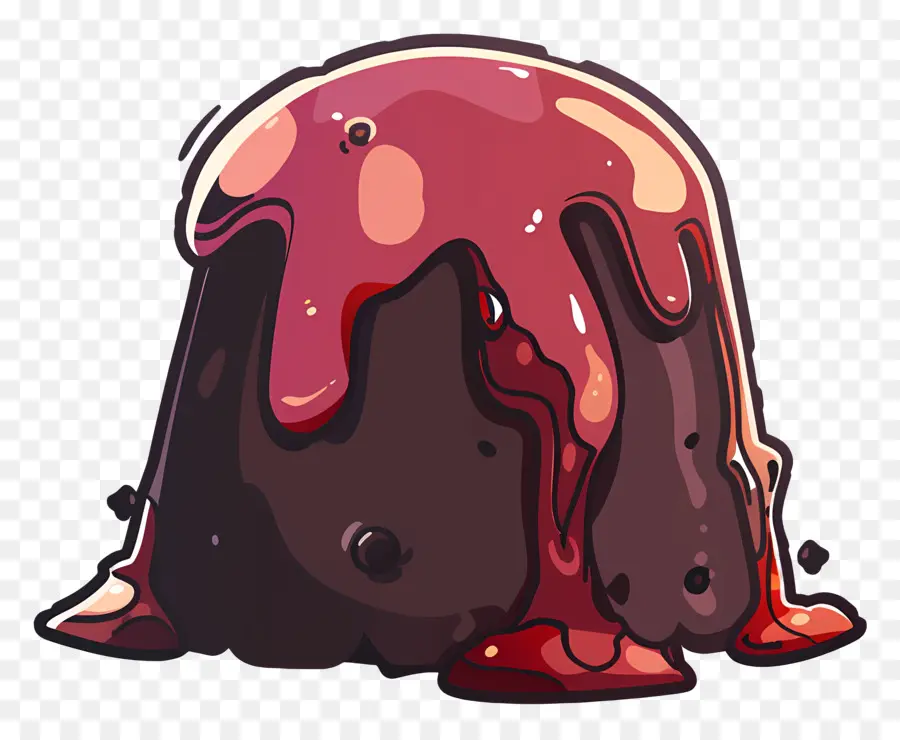 Pastel De Lava，Pastel De Chocolate PNG