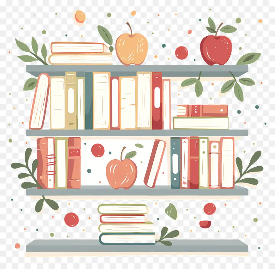 Bookshelf，Libros PNG