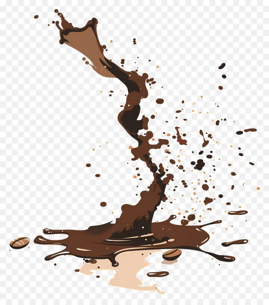 Derramado Café，Chocolate PNG