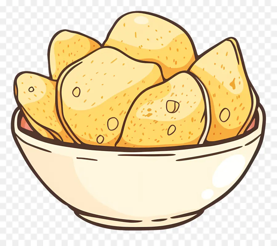 Taza De Patatas，Potato Chips PNG