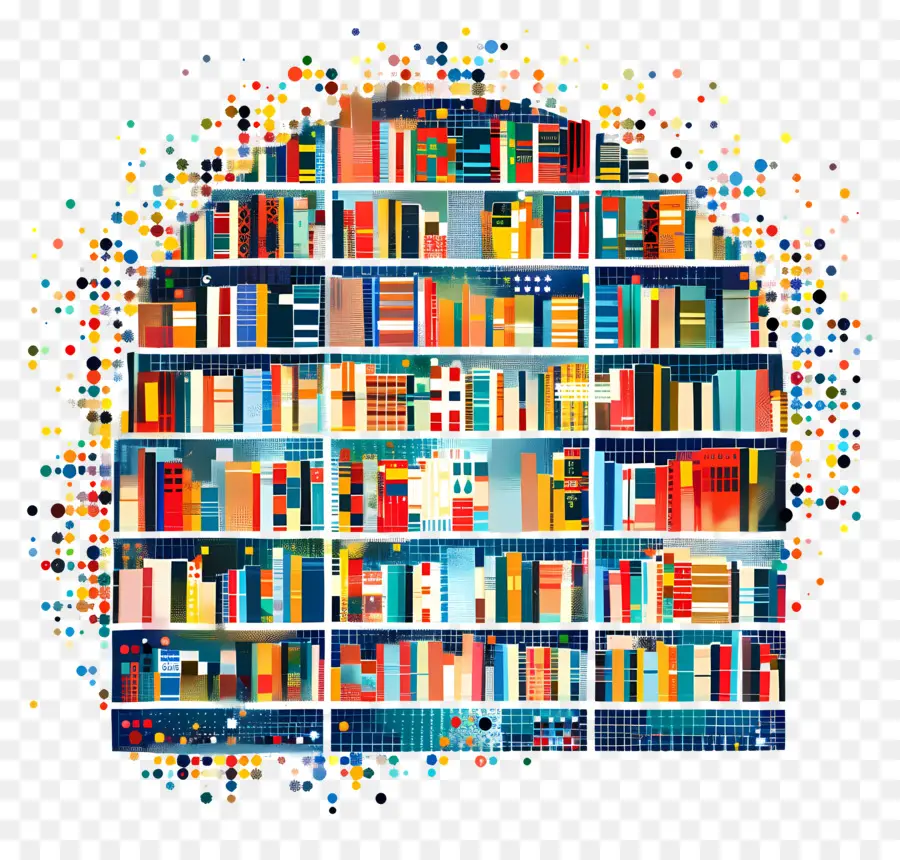 Biblioteca，Libros PNG