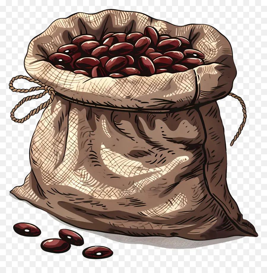 Bolsa De Frijoles，Los Frijoles Rojos PNG