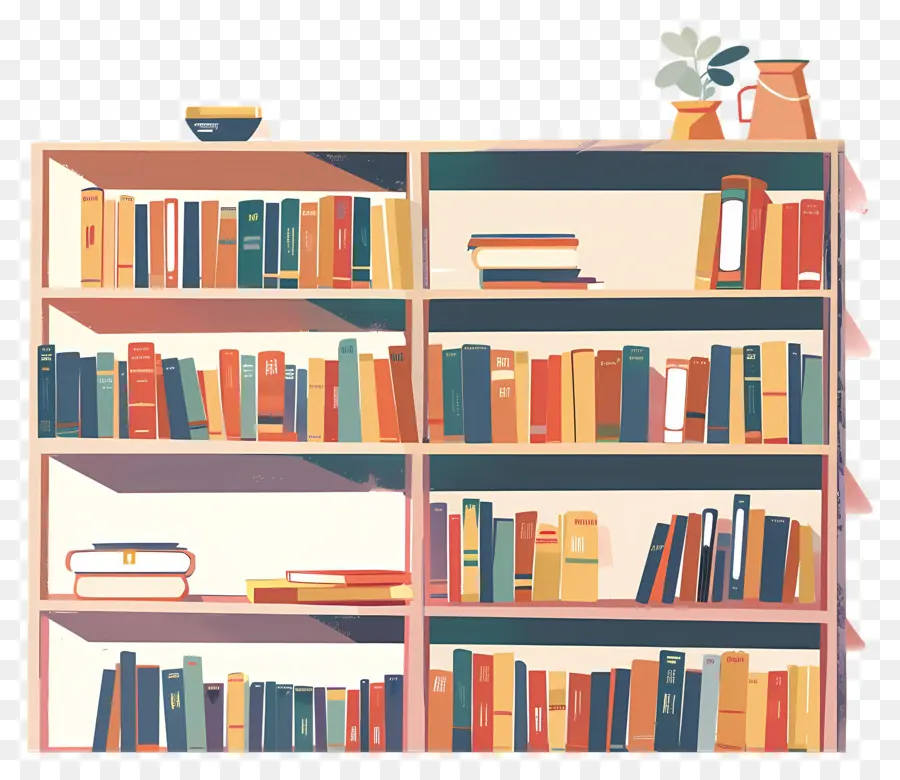 Biblioteca，Libros PNG