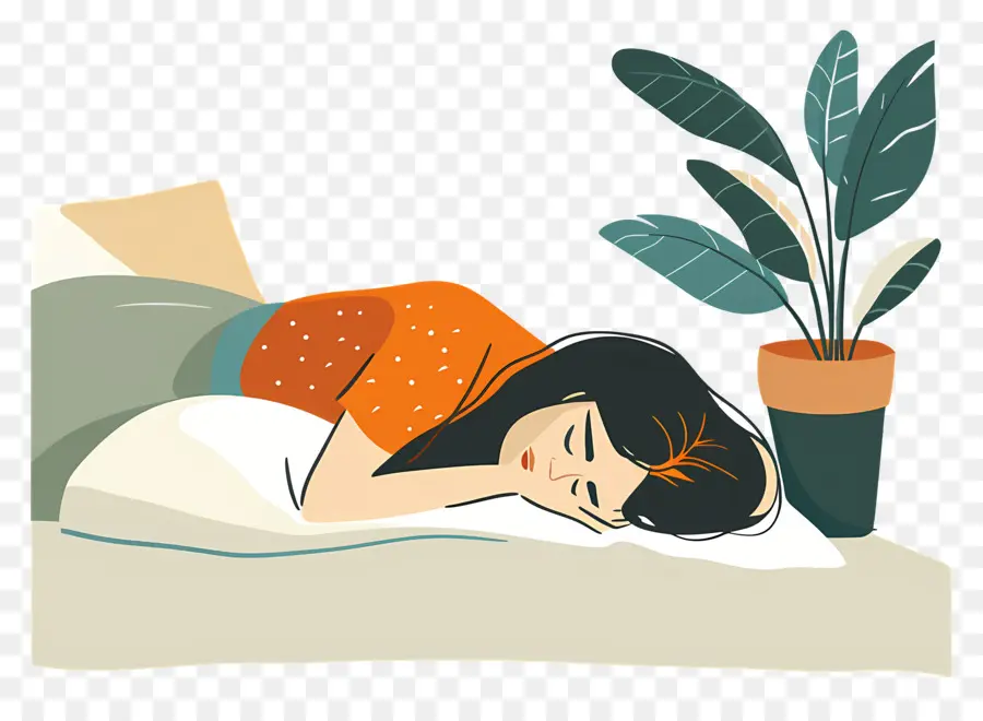 Mujer Durmiendo，El Sueño PNG