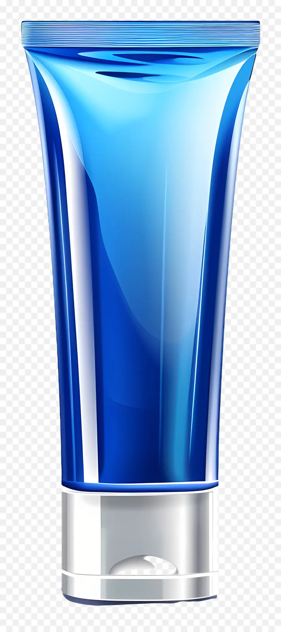 Tubo De Crema，Jarrón De Cristal Azul PNG