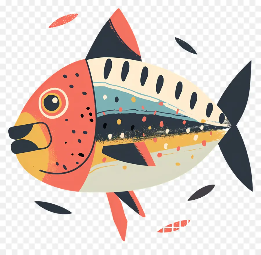 Los Peces，Colorido PNG