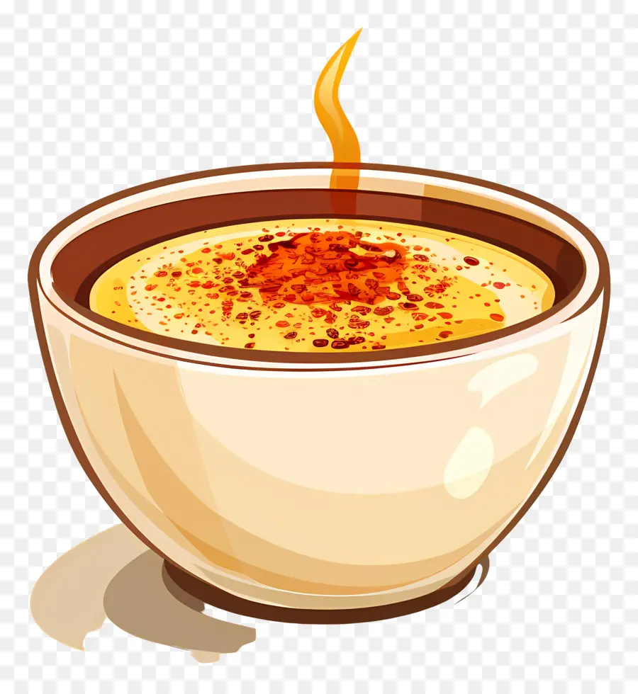 La Crème Brûlée，La Sopa Caliente PNG