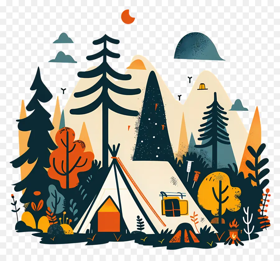 Campamento De Verano，Campamento De Invierno PNG