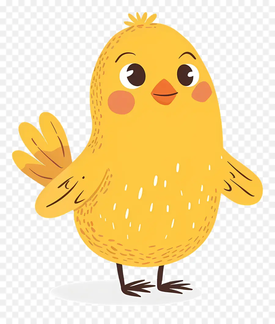 Polluelo De Pascua，Amarillo Pollo PNG