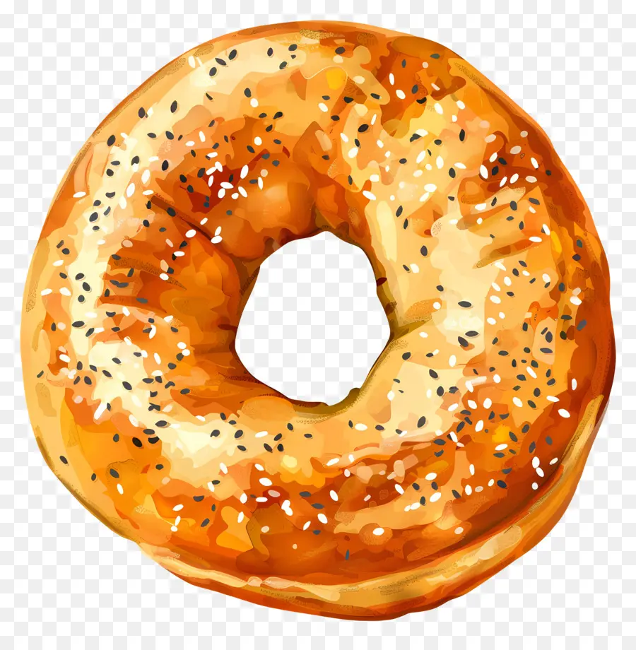 Bagel，Recién Salido Del Horno PNG