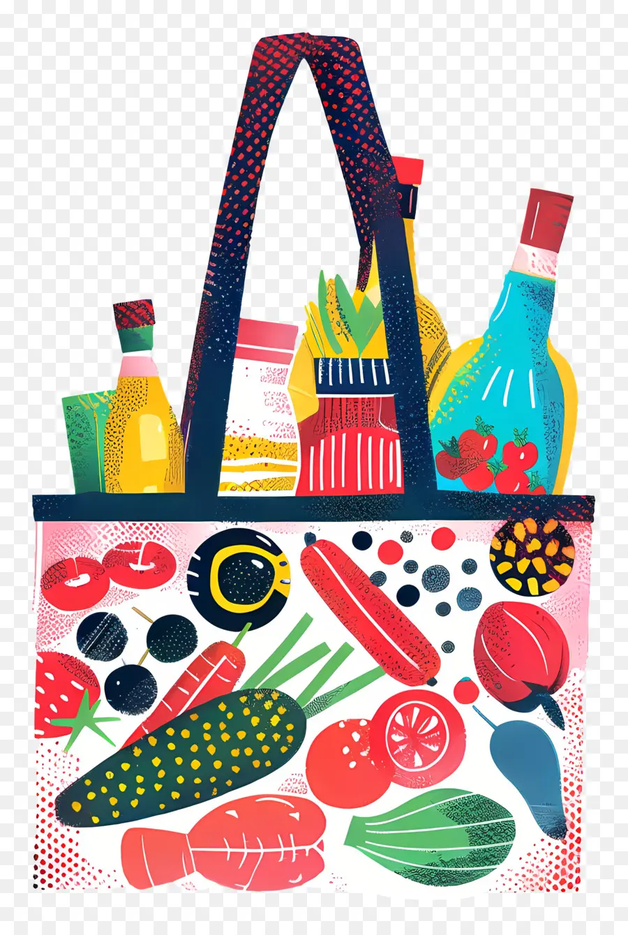 Bolsa De Comestibles，Bolso De Ultramarinos PNG