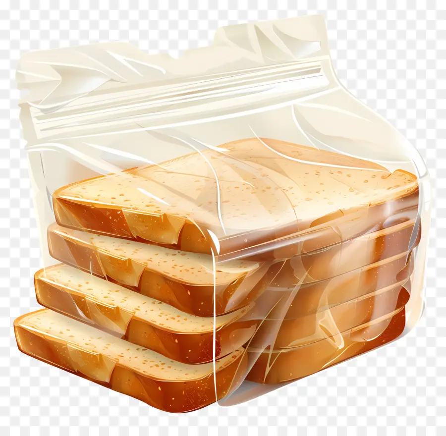 Embalaje De Pan De Plástico，Pan PNG