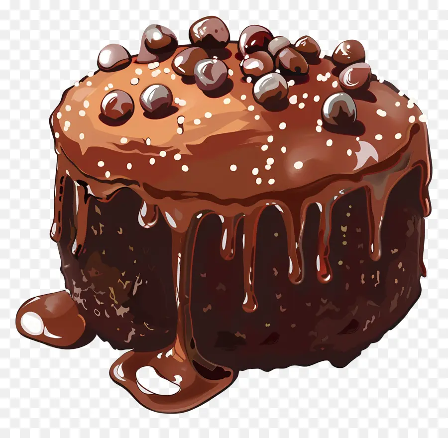 Pastel De Lava，Pastel De Chocolate PNG