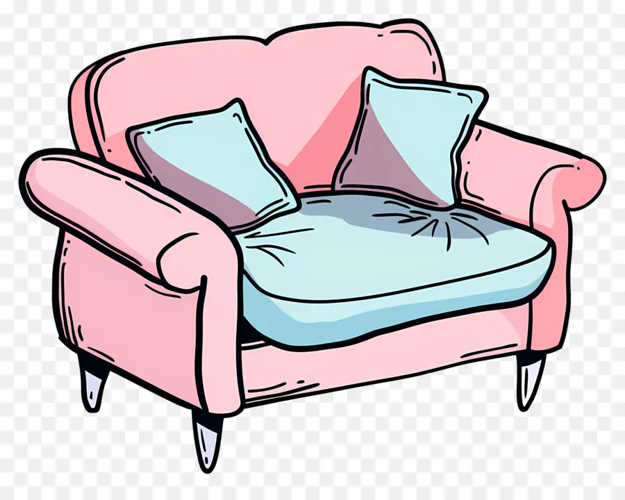 Sillón，Sillón Rosa PNG