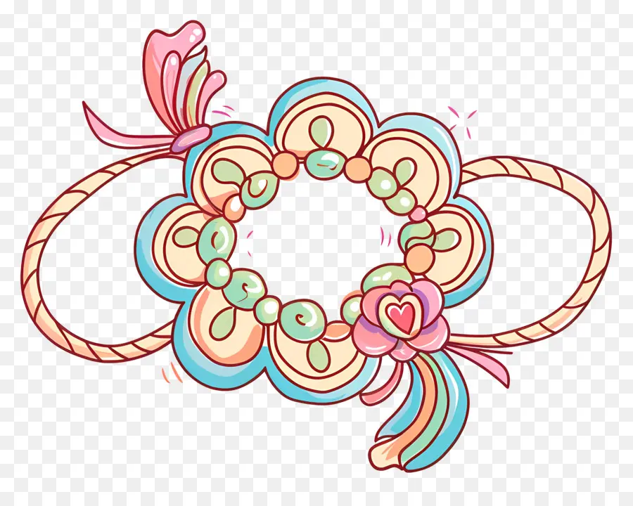 Raksha Bandhan，Corona De Flores PNG