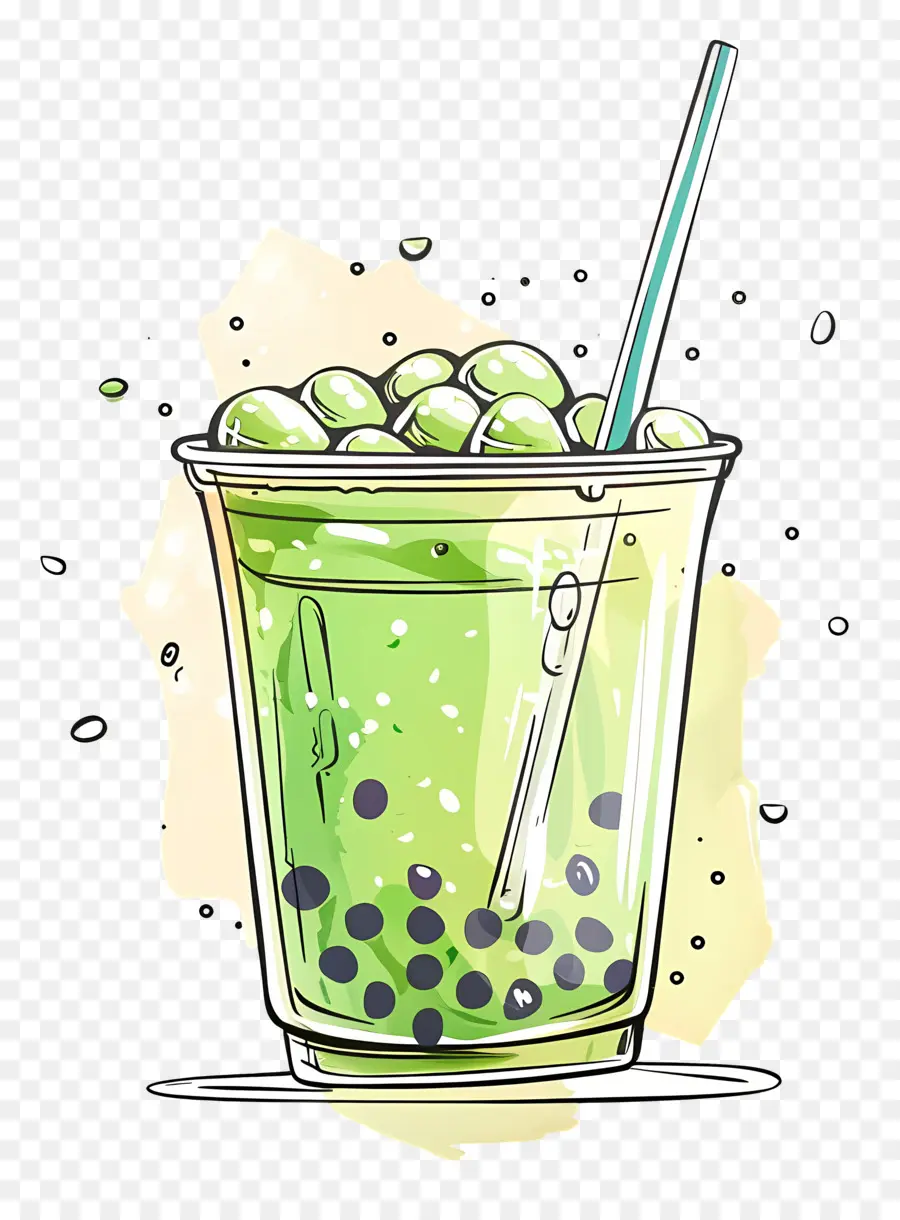 Té De La Burbuja，Boba PNG