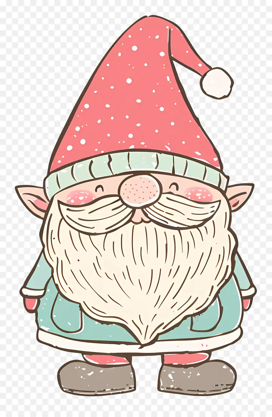 La Navidad De Gnome，Gnomo De Dibujos Animados PNG