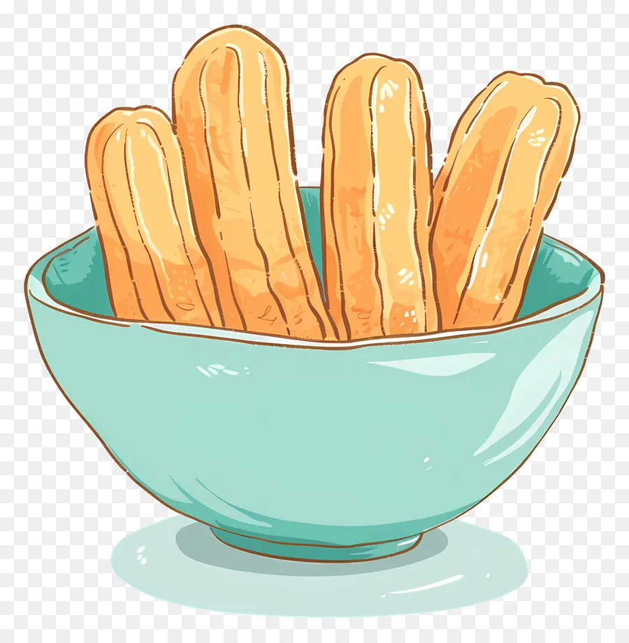 Churros，Las Papas Fritas PNG