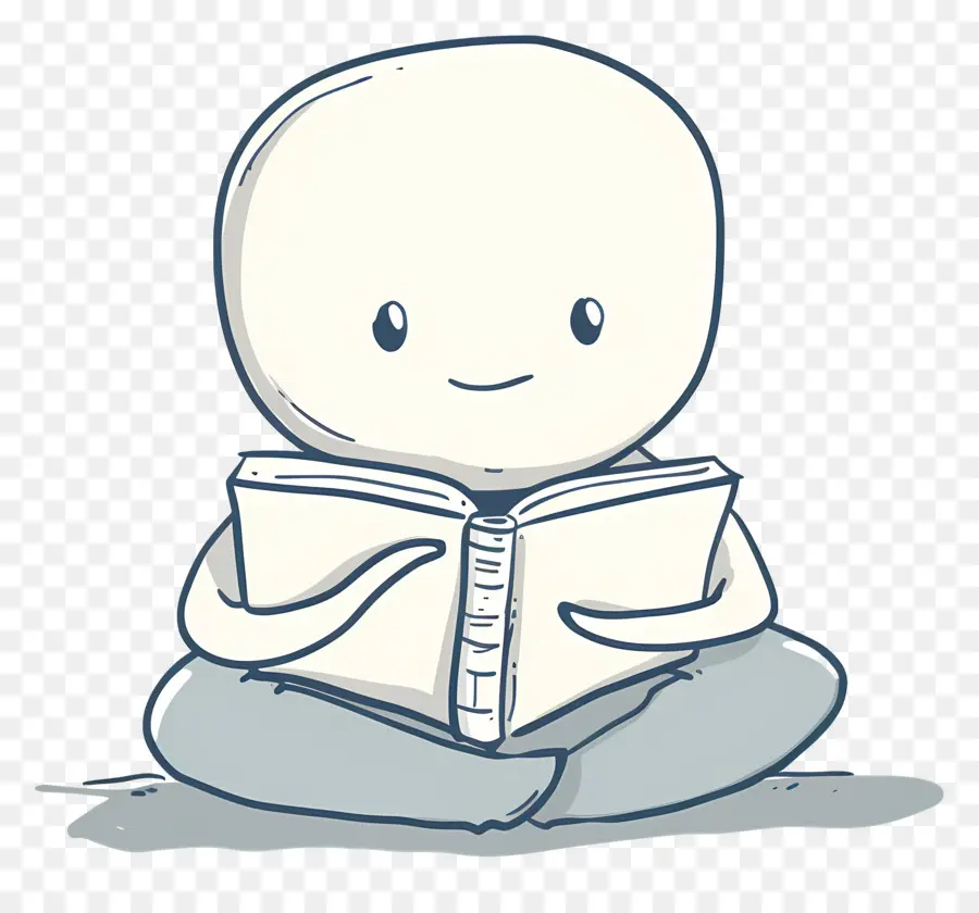 La Lectura，Personaje De Dibujos Animados PNG