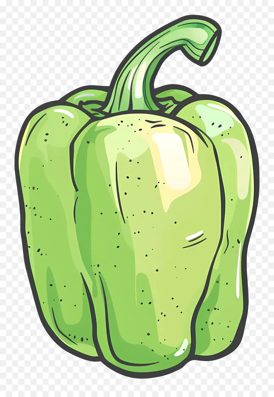 Pimiento，La Pimienta Verde PNG