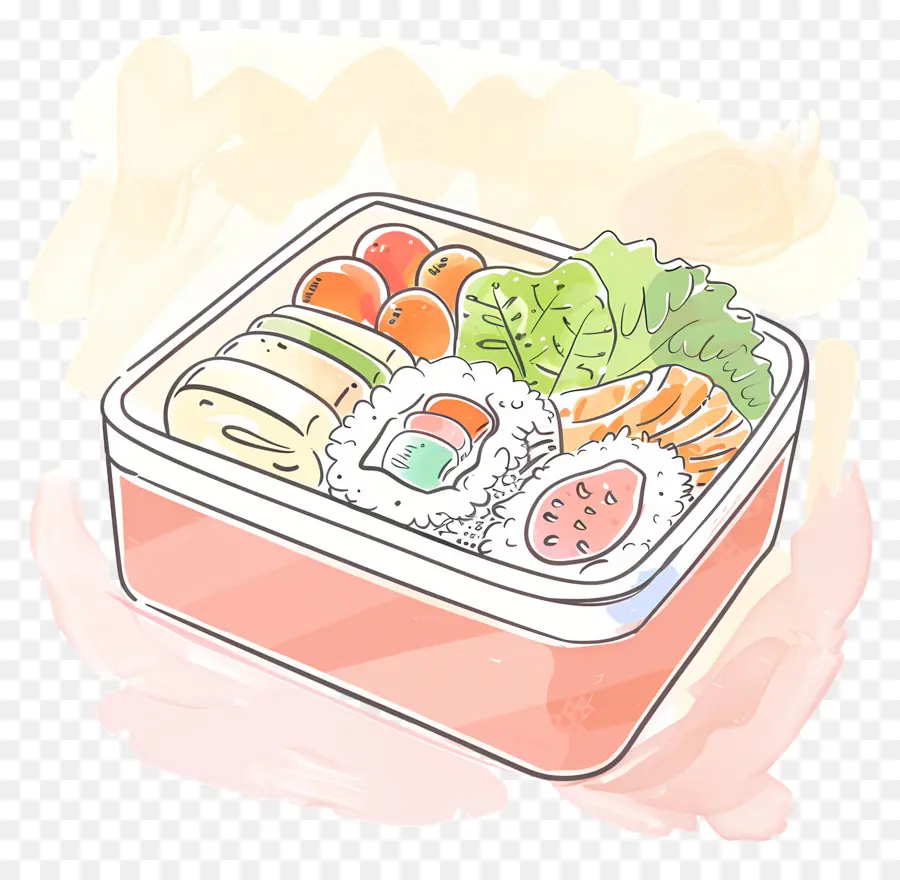 Caja Bento，Almuerzo PNG