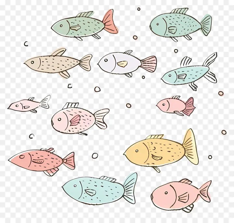 Los Peces De Acuario，Los Peces PNG