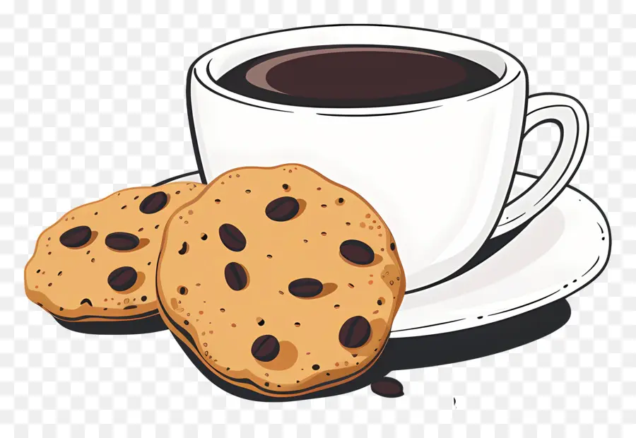 Café Y Galletas，Café PNG