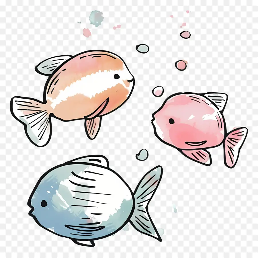 Los Peces De Acuario，Los Peces PNG