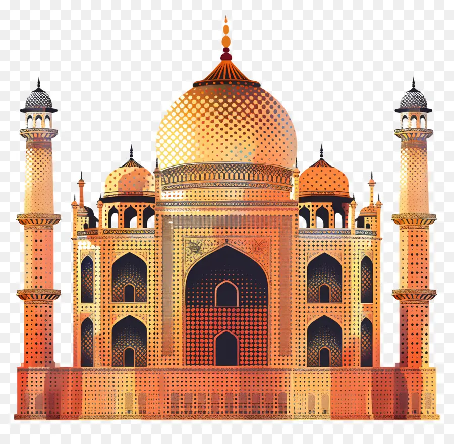 El Fuerte De Agra，Mezquita PNG