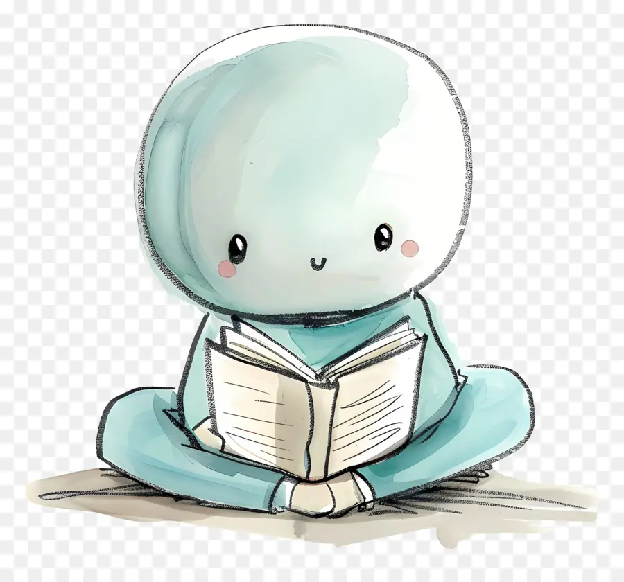 La Lectura，Personaje De Dibujos Animados PNG