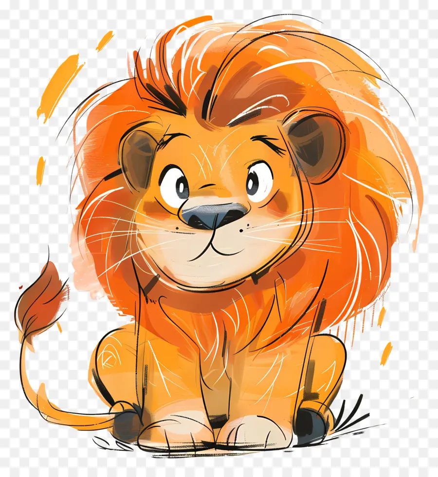 Lindo León，León De Dibujo PNG